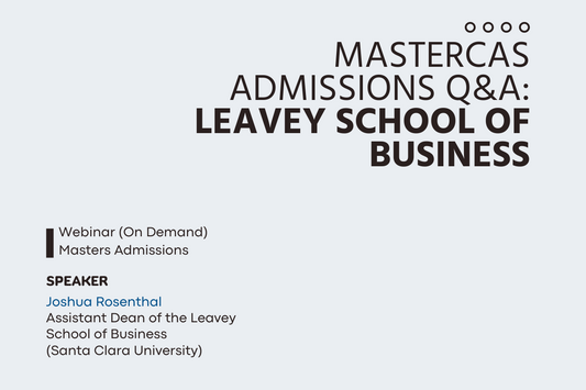 SCU Leavey School of Business - Admissions Q&A