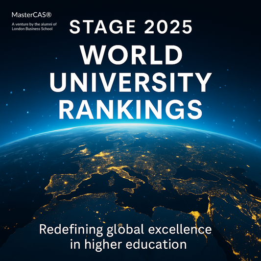 STAGE 2025 World University Rankings by Region