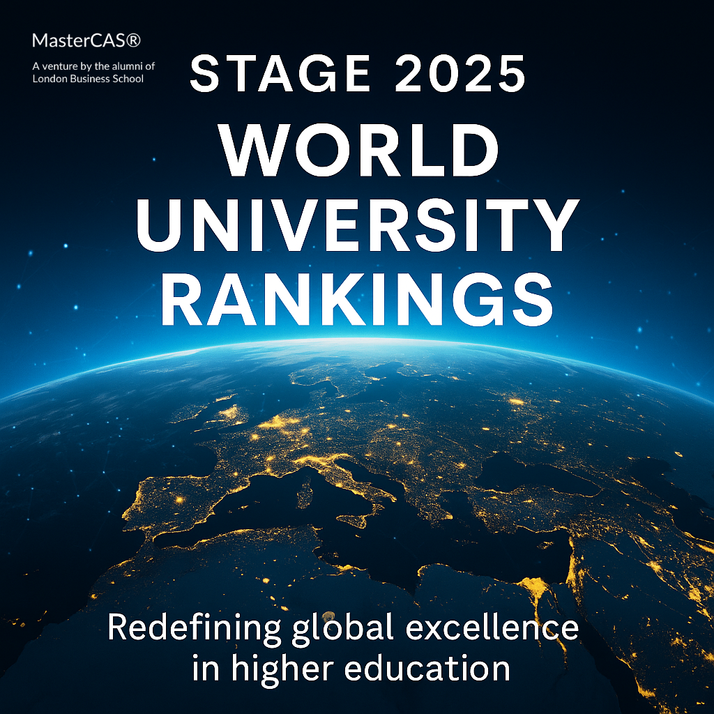 STAGE 2025 World University Rankings by Region